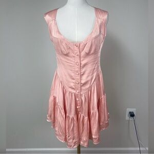 Vanessa Mooney Pink romper dress
